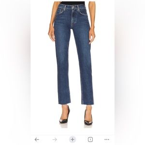 AGOLDE Kye Mid Rise Straight Crop in Mirage